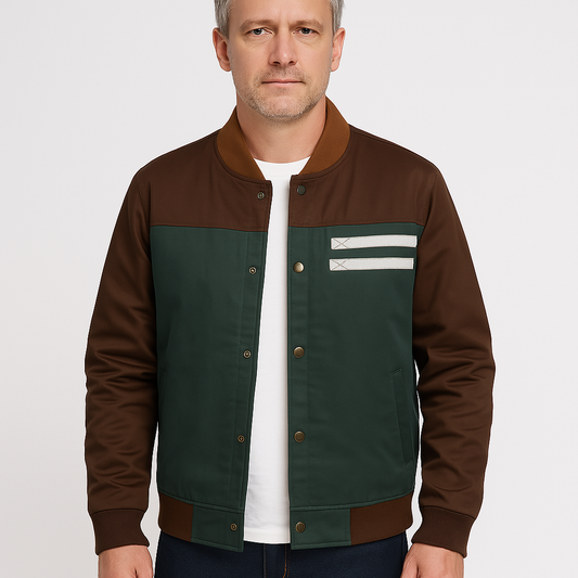 Diego - Chaqueta casual con botones a presión