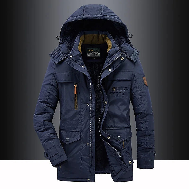 Damián - Chaqueta acolchada hombre con capucha