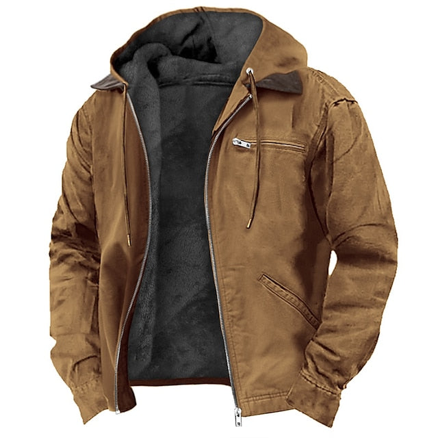 Mateo – Chaqueta con capucha forrada para hombre