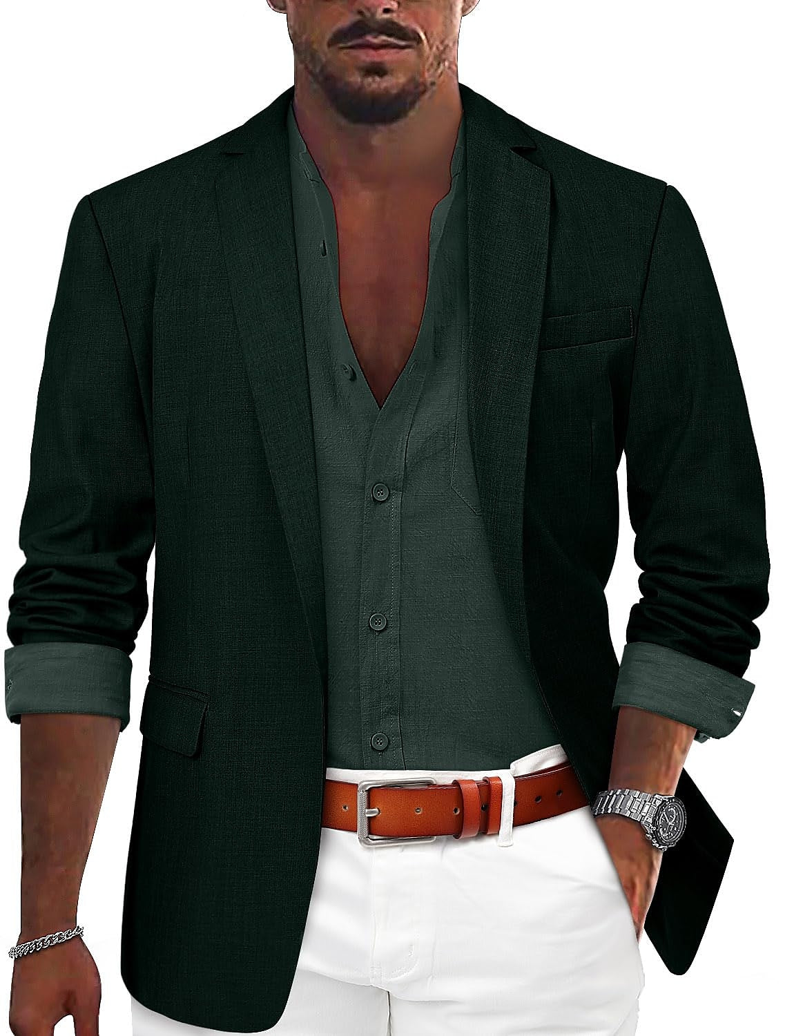 Enzo – Blazer Casual de Estilo Moderno para Hombre